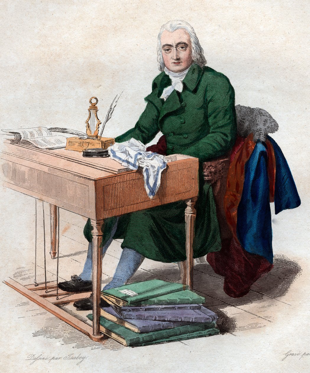 Portret van Andre Ernest Modeste Gretry (1741-1813), Franse componist door French School