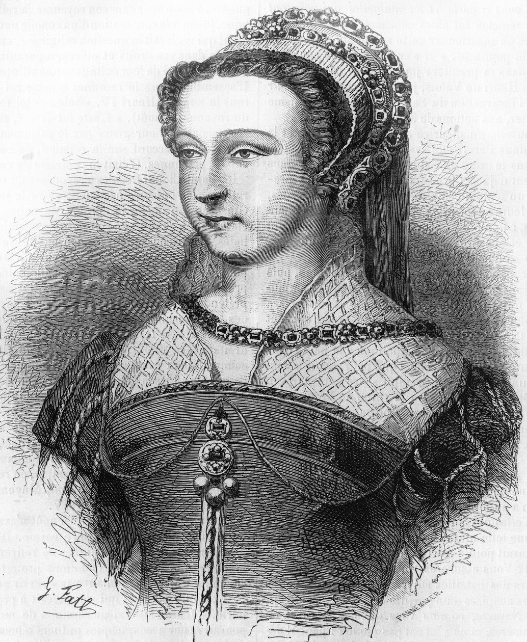 Portret van Anne d
