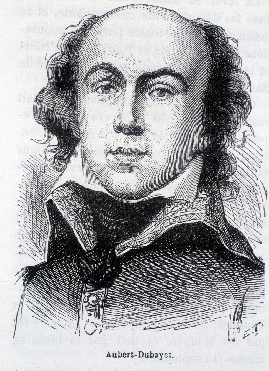 Portret van Annibal Aubert Dubayet (1759-1797), militair en politicus van de Franse Revolutie - in 