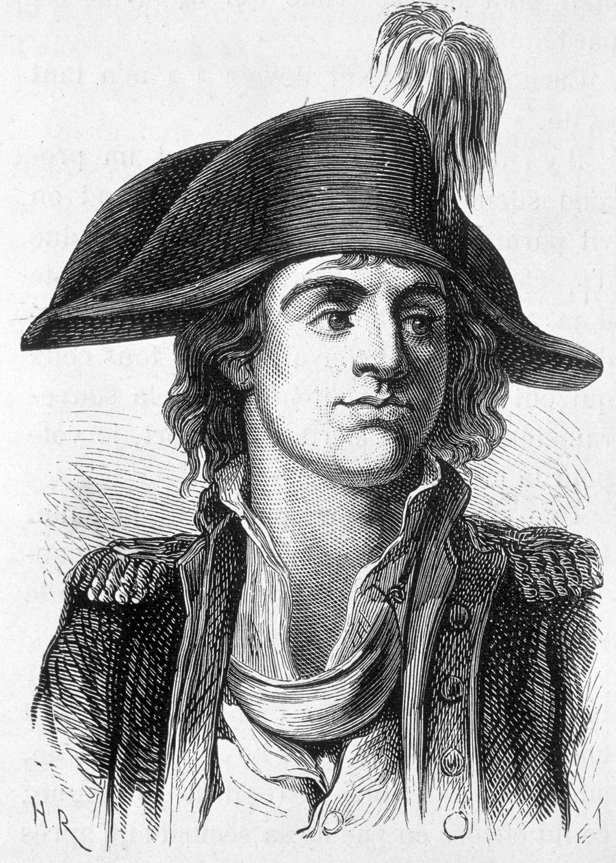 Portret van Antoine Joseph Santerre (1752-1809), Franse politicus - in 