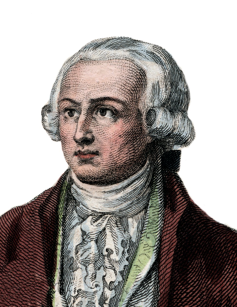 Portret van Antoine Laurent de Lavoisier (1743-1794), Franse chemicus door French School