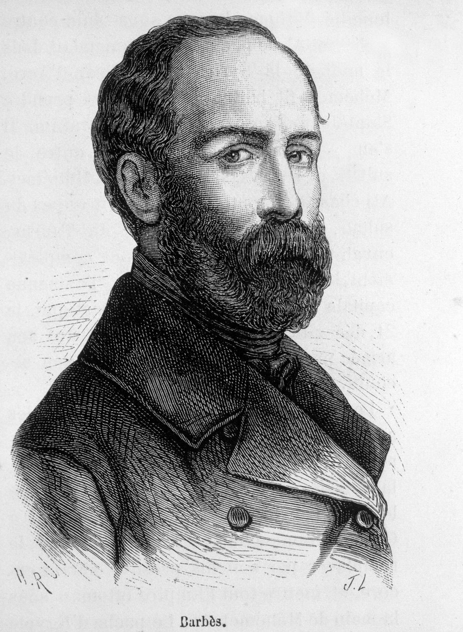 Portret van Armand Barbes, Franse revolutionair (1809-1870) door French School