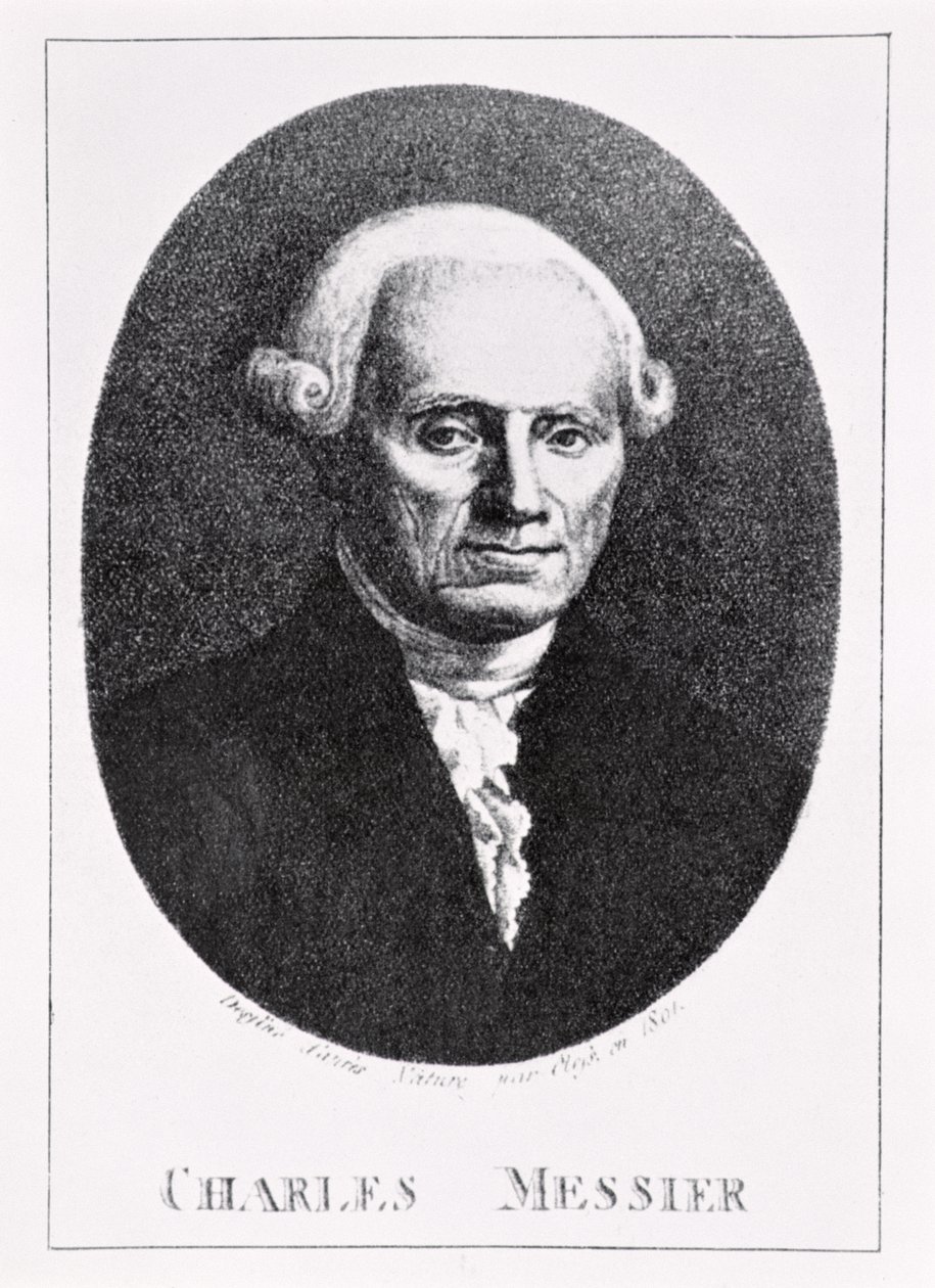 Portret van Charles-Joseph Messier (1730-1817) 1801 door French School