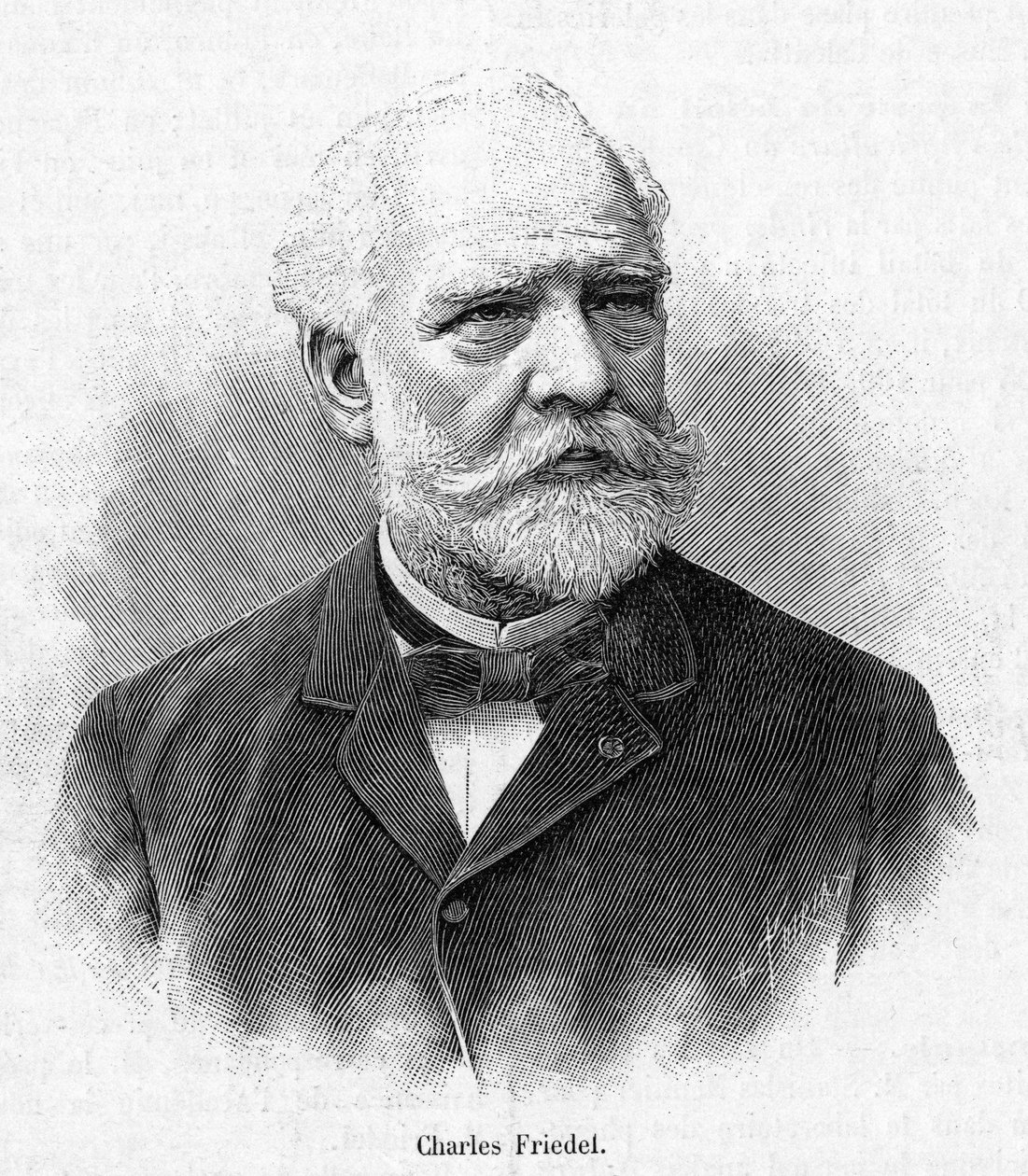Portret van Charles Friedel (1832-1899) Franse chemicus en mineralogist door French School