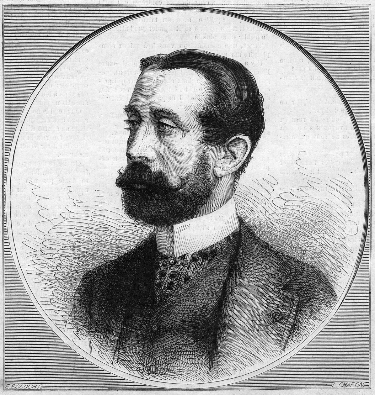 Portret van Charles Raymond La Croix de Chevrieres de Saint-Vallier (graaf van Saint Vallier) door French School