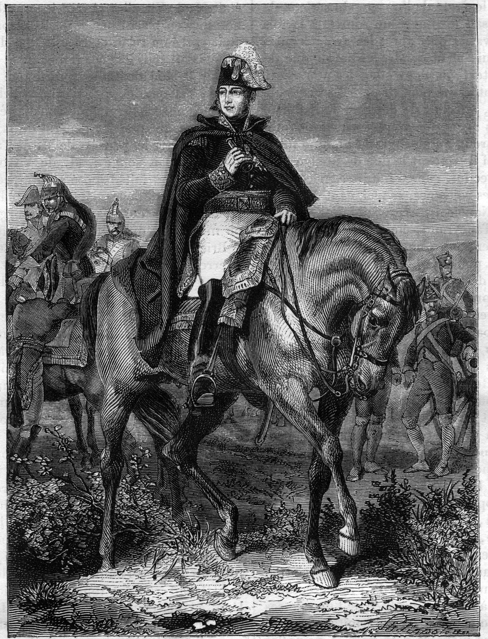 Portret van Edouard Adolphe Casimir Joseph Mortier, Hertog van Treviso (1768-1835), Maarschalk van Frankrijk - in 