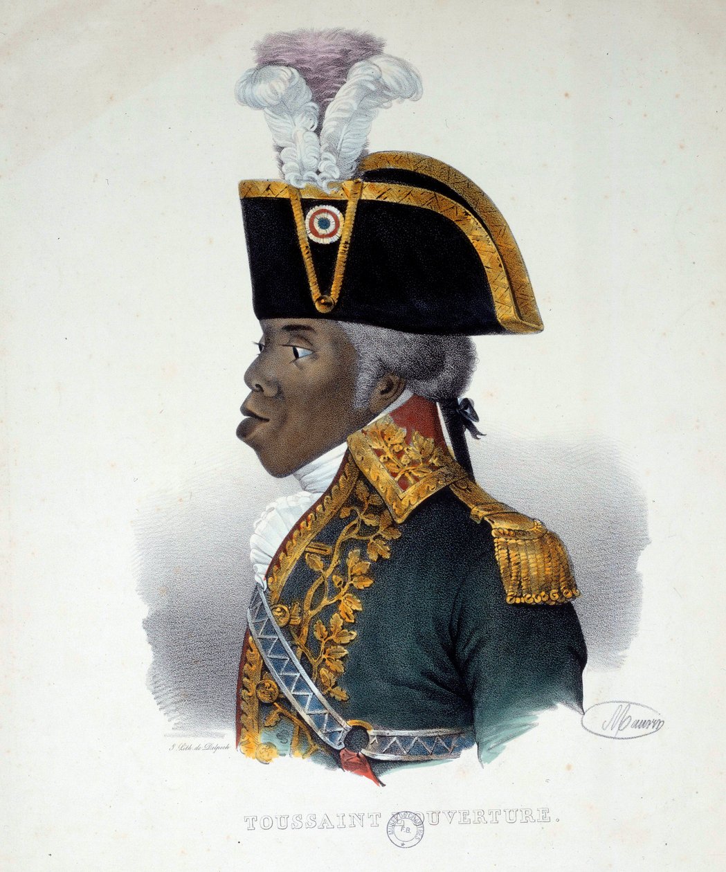 Portret van François Dominique Toussaint, genaamd 