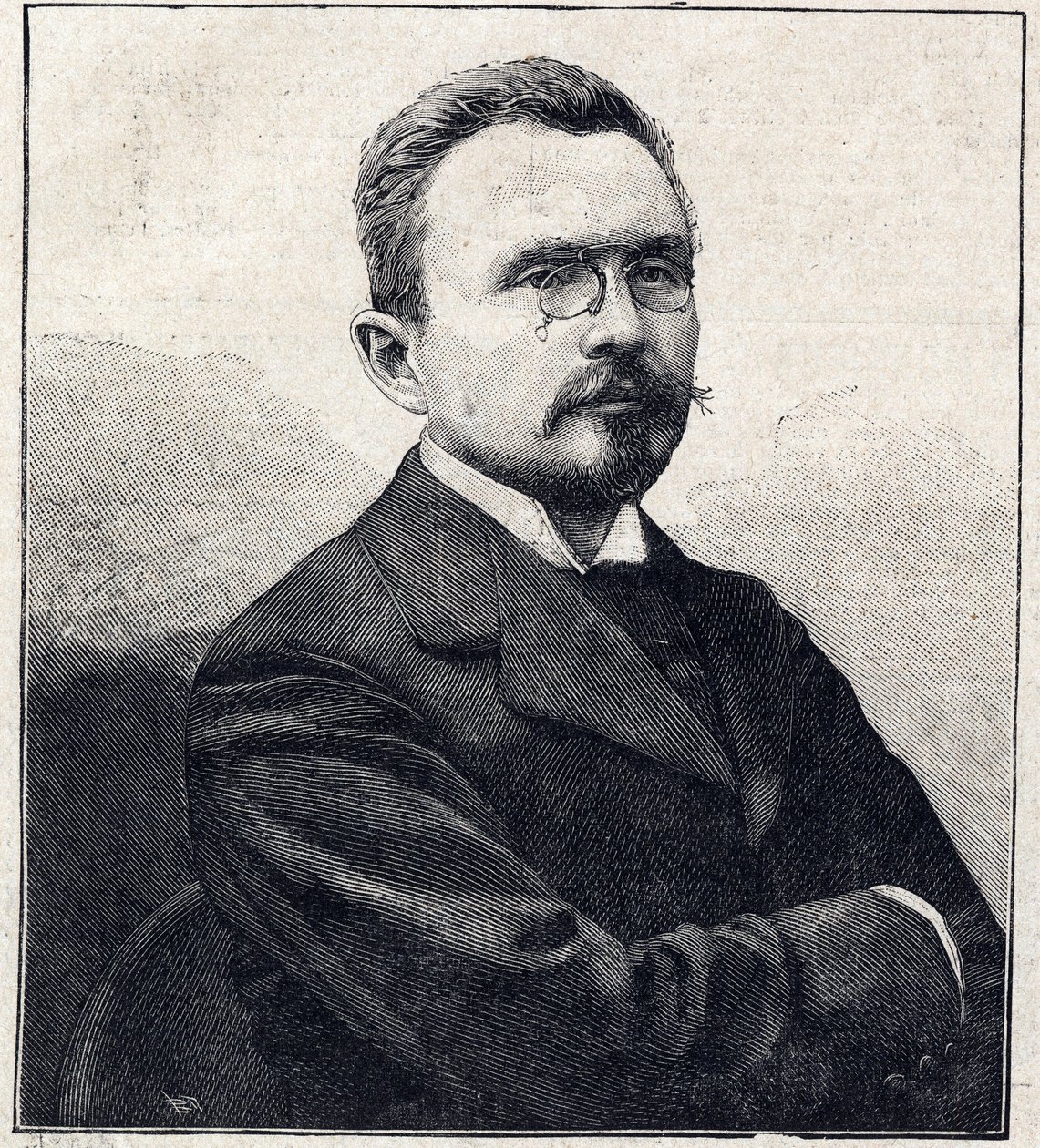 Portret van Gabriel Albert Auguste Hanotaux, Franse diplomaat, historicus en politicus door French School