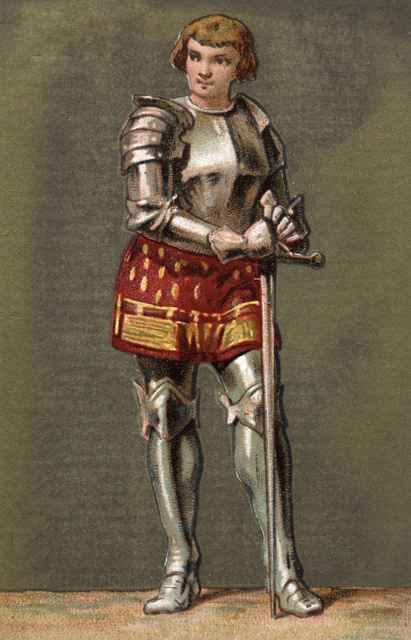 Portret van Gaston de Foix, hertog van Nemours Franse krijgsman (Mazères, Ariège). door French School