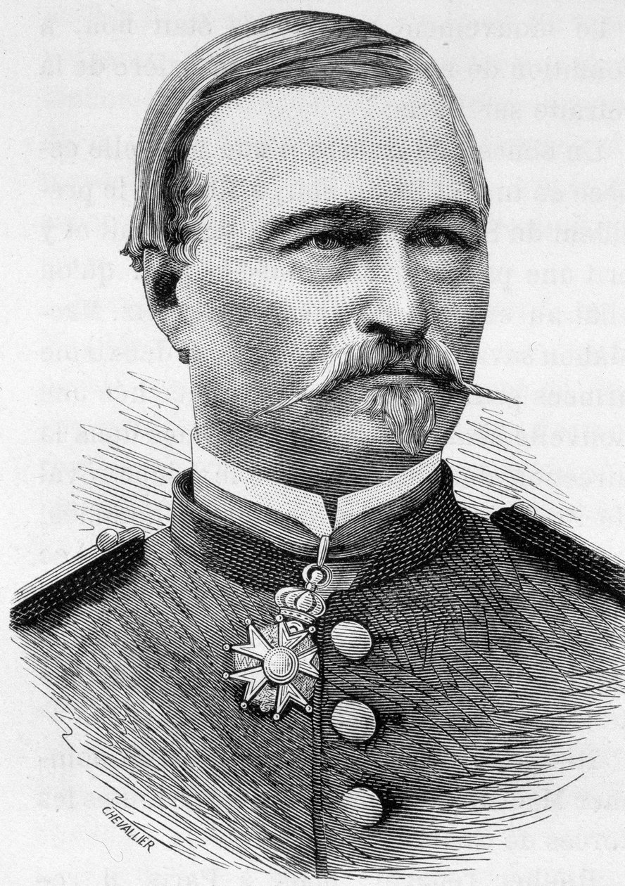 Portret van Generaal Berthaud - in 
