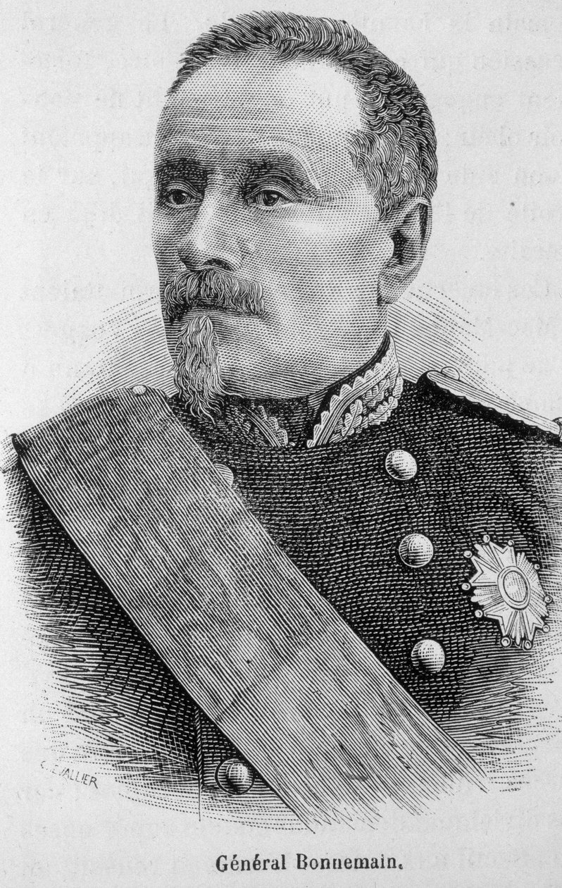 Portret van Generaal Bonnemain - in "L
