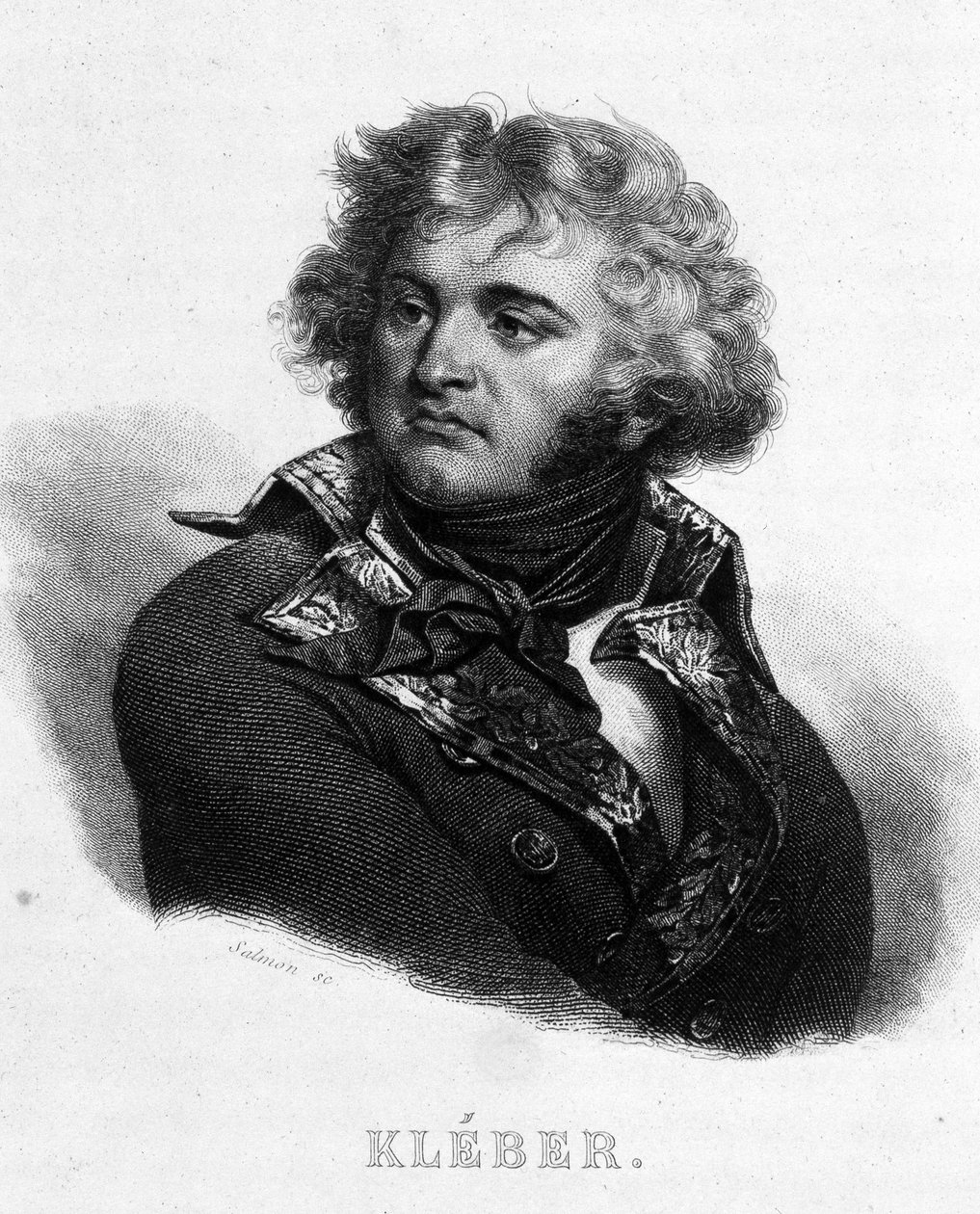 Portret van Generaal Jean Baptiste Kléber (1753 - 1800) - in 