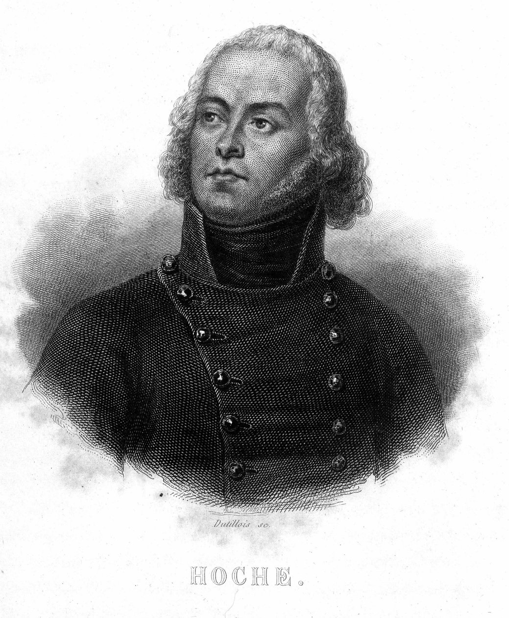 Portret van Generaal Lazare Louis Hoche (1768 - 1797) - in 