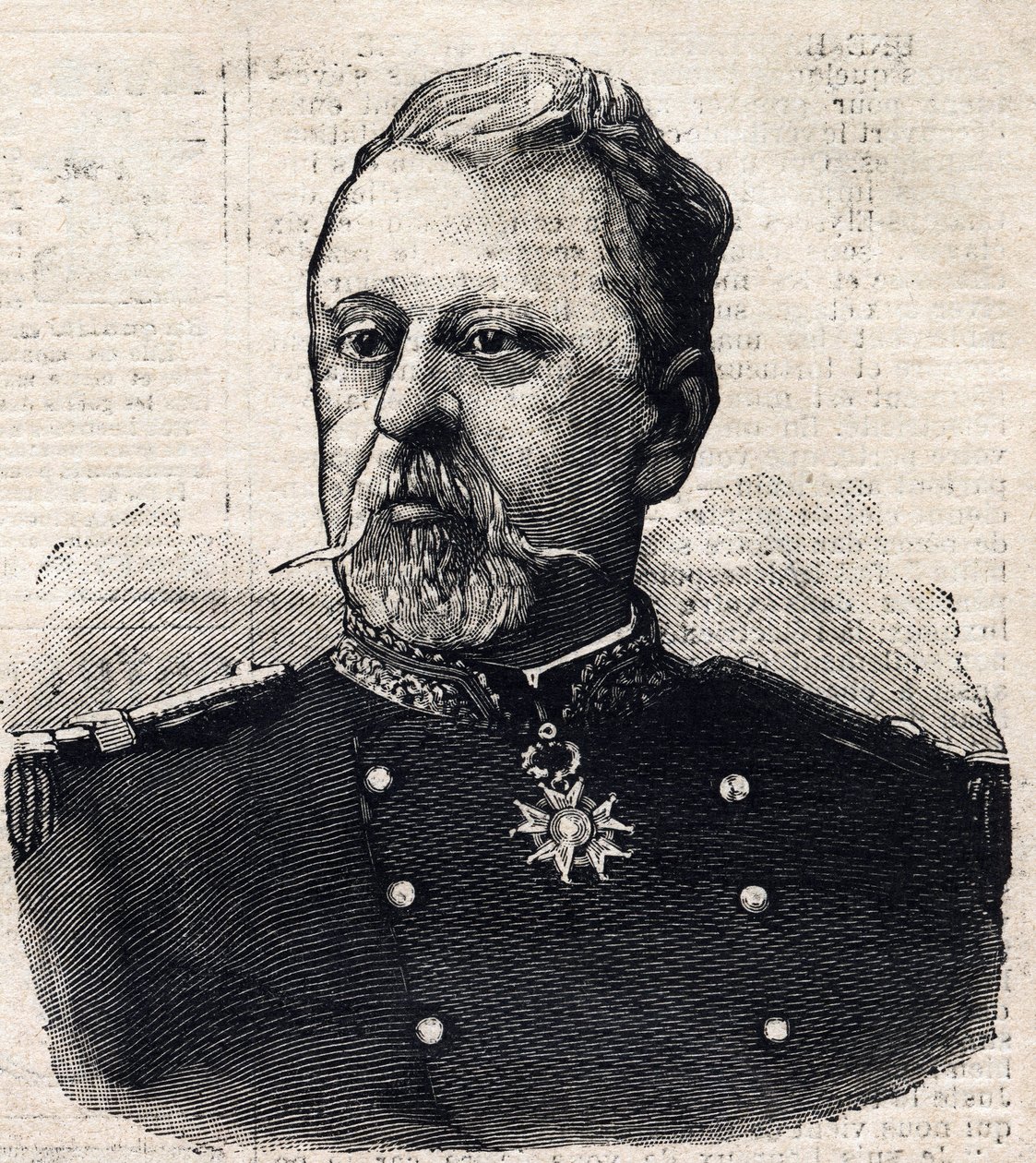 Portret van generaal Poilloue van St Mars door French School