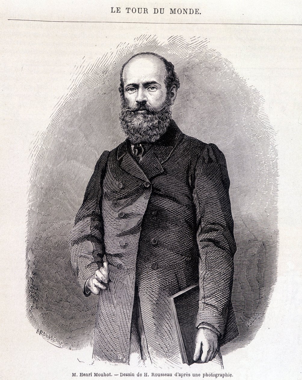 Portret van Henri Mouhot - in 