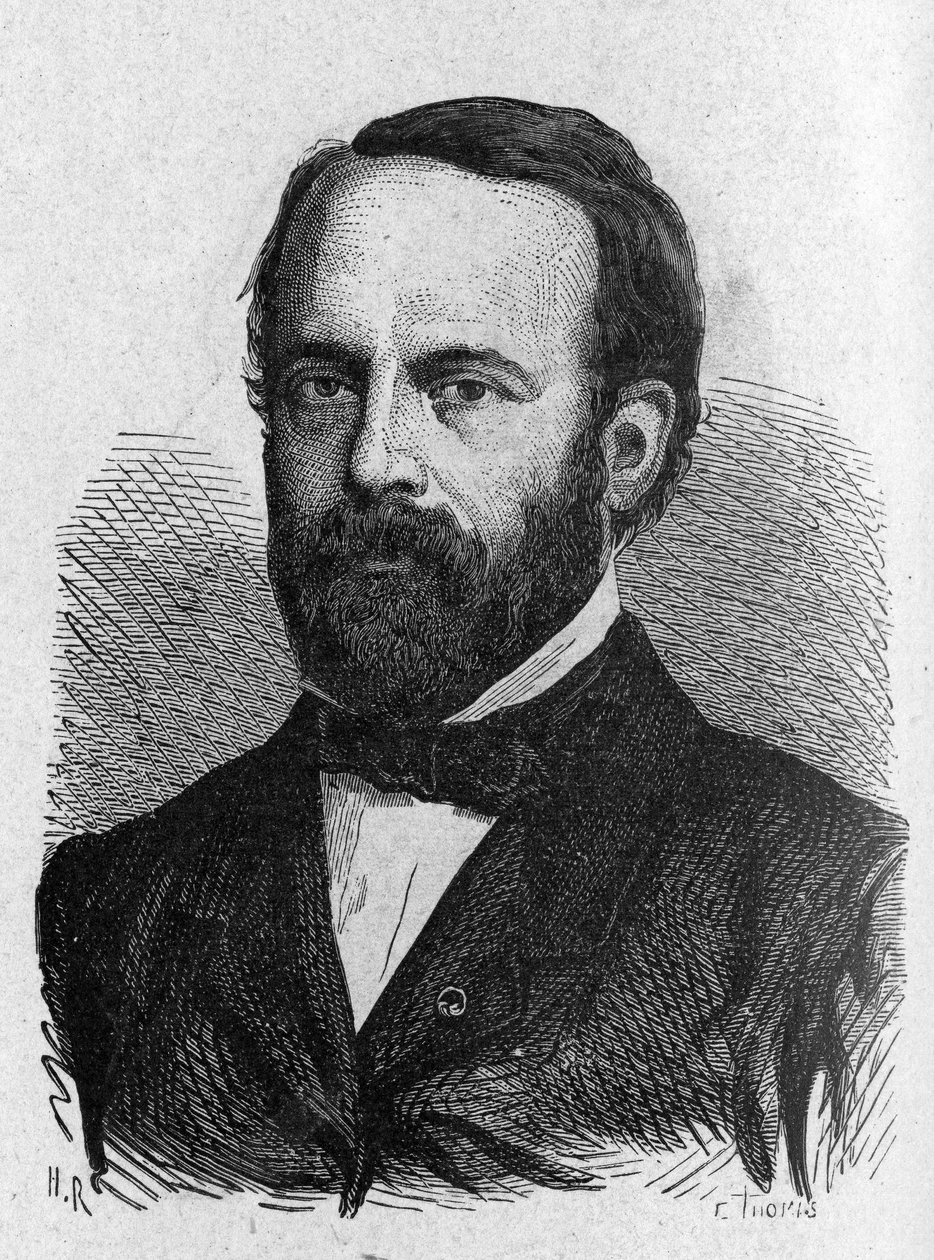 Portret van Henri Sainte-Claire Deville (1814 - 1876) - in 