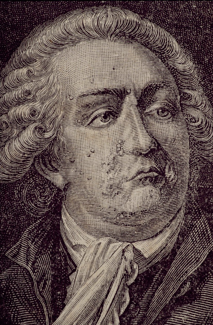 Portret van Honore Gabriel Riqueti, Graaf van Mirabeau (1749-91) door French School