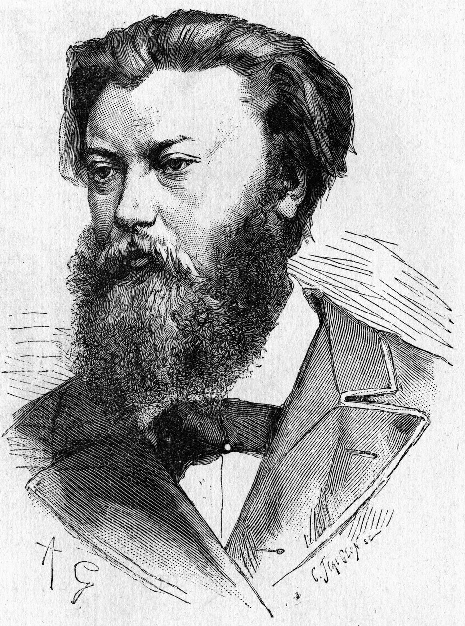 Portret van Jablochkoff - in 
