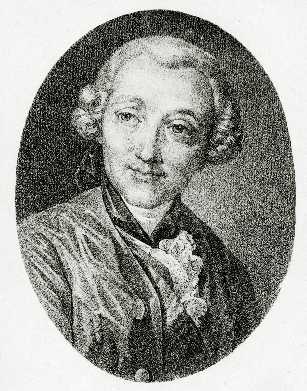 Portret van Jacques-Germain Soufflot door French School