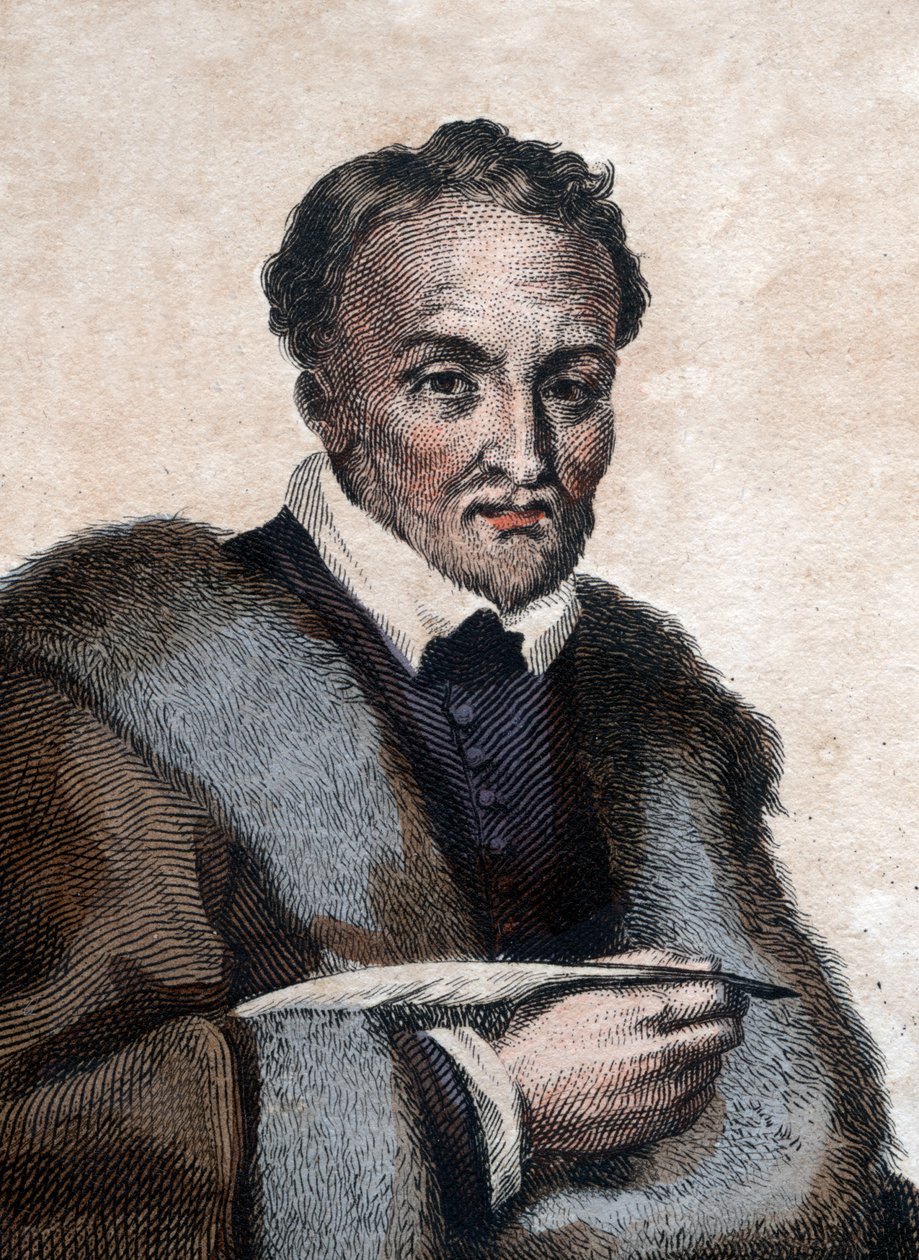 Portret van Jacques Amyot (1513-1593), Franse bisschop, schrijver en vertaler door French School