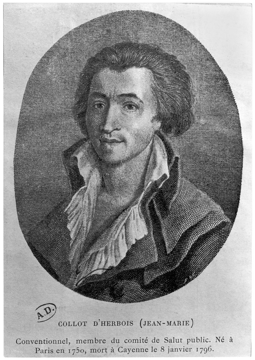 Portret van Jean-Marie Collot d