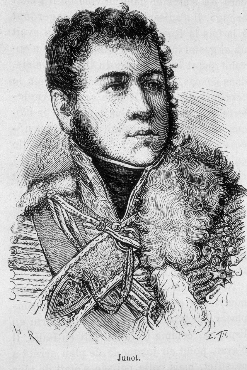 Portret van Jean Andoche Junot (1771-1813), Hertog van Abrantes, Franse generaal - in 