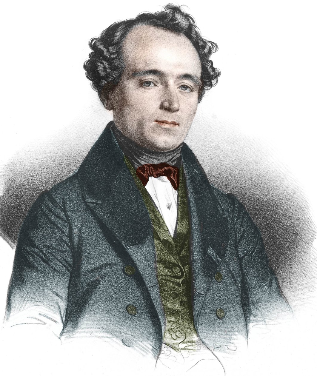 Portret van Jean Baptiste Andre Dumas (1800-1884) Franse chemicus door French School