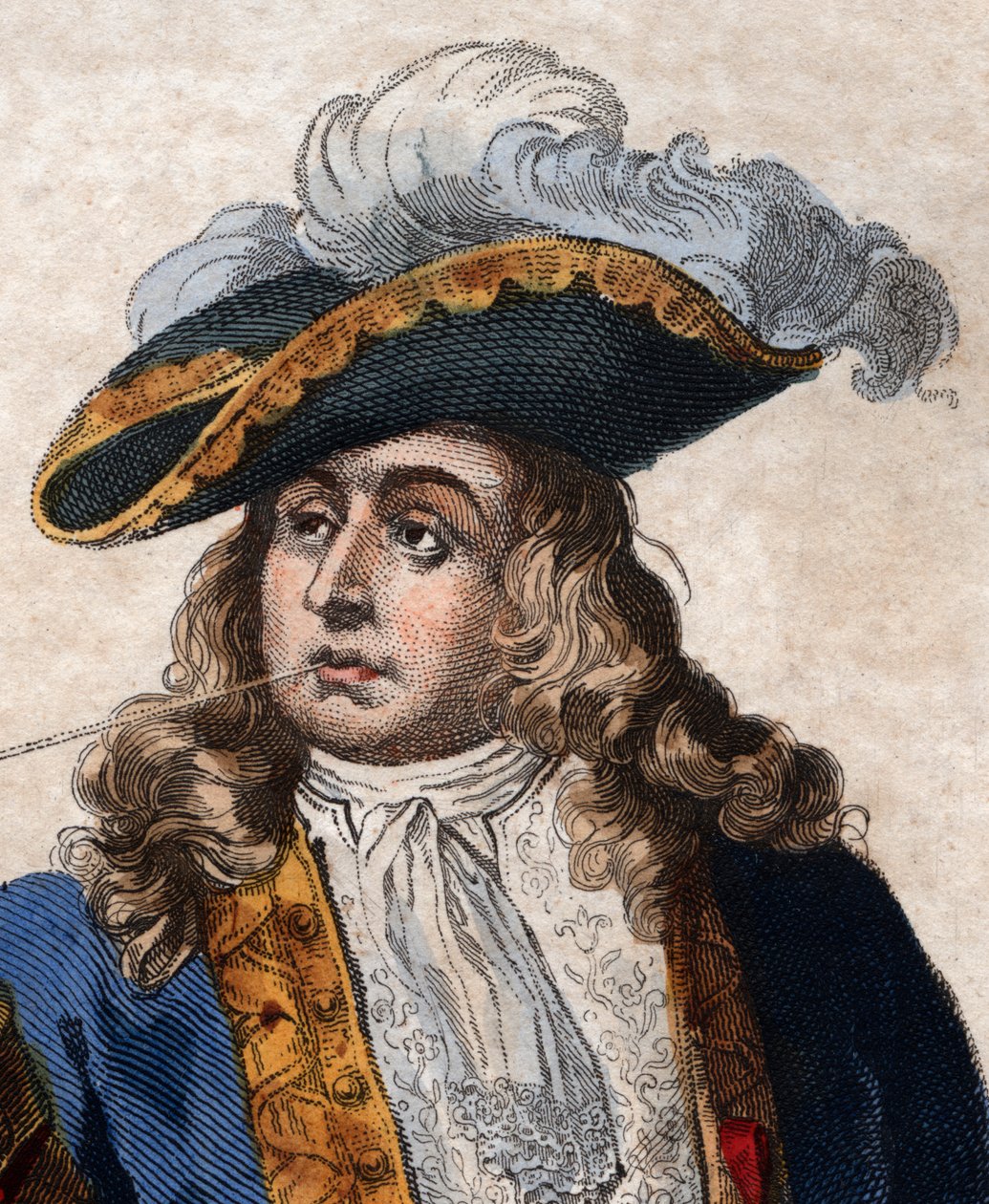 Portret van Jean Bart (1650-1702), Franse kaper. door French School