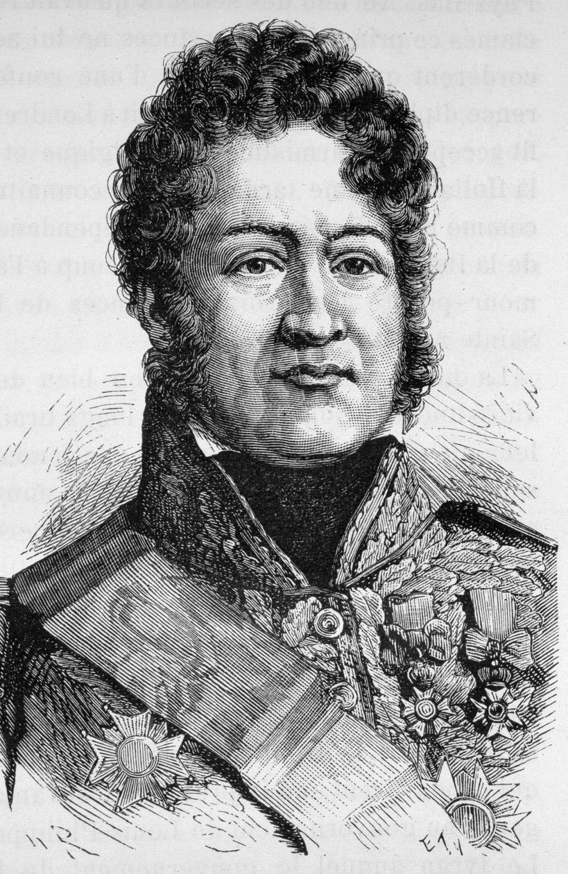 Portret van Louis Philippe I (1773 - 1850) - in 