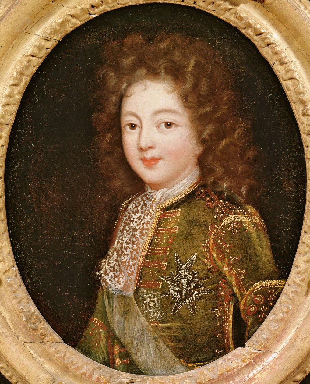 Portret van Louis de France (1682-1712) door French School