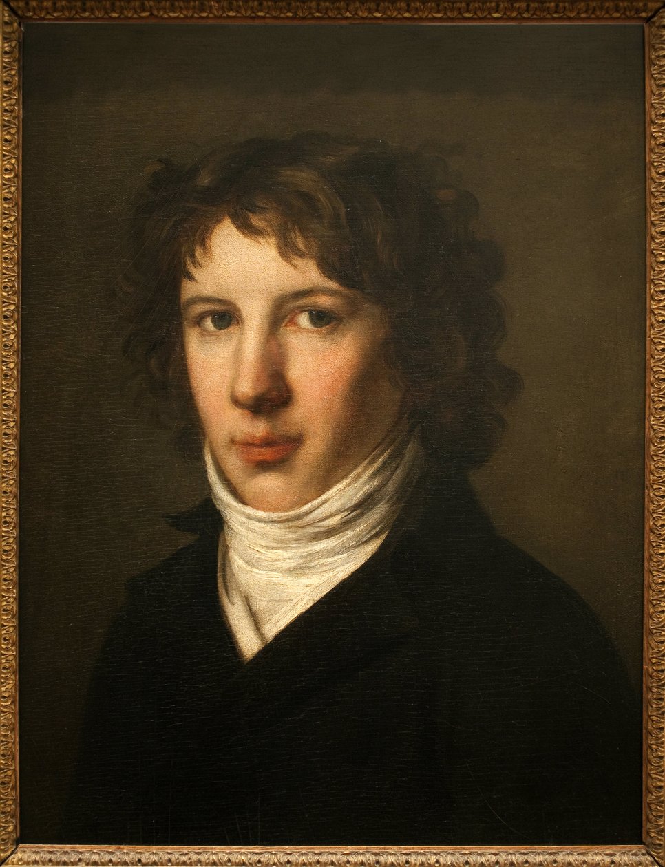 Portret van Louis de Saint Just (Saint-Just) door French School