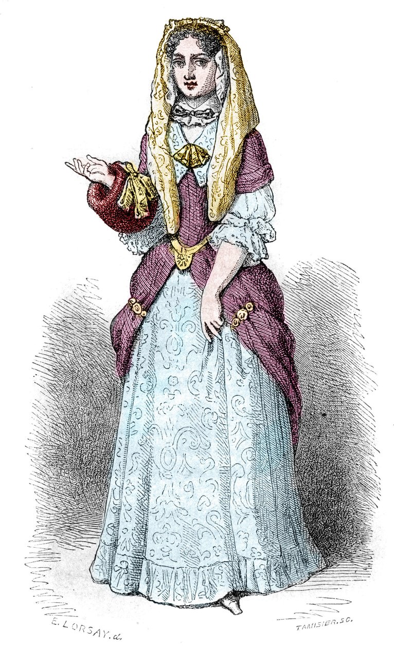 Portret van Madame d