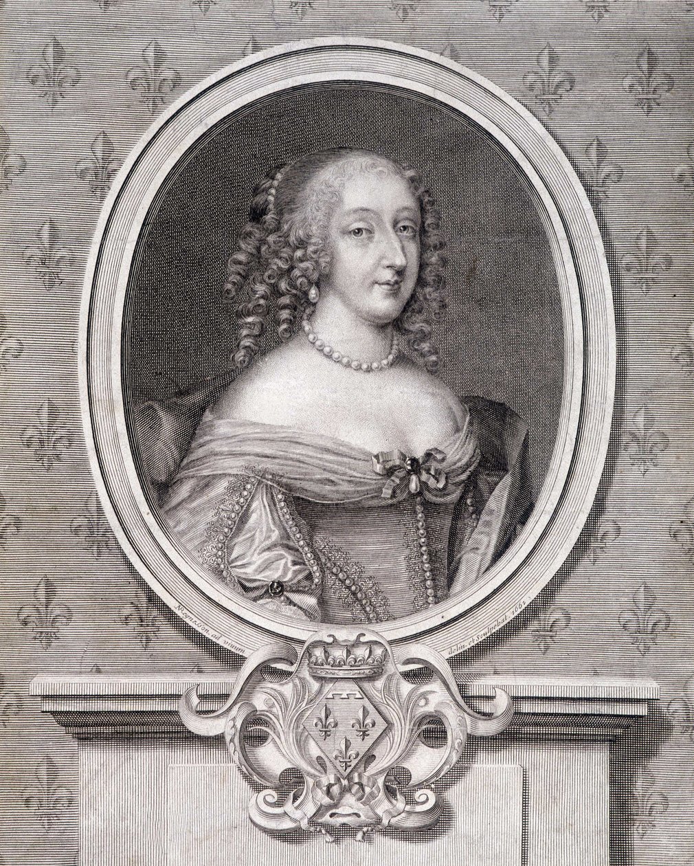 Portret van Mademoiselle de Montpensier genaamd 