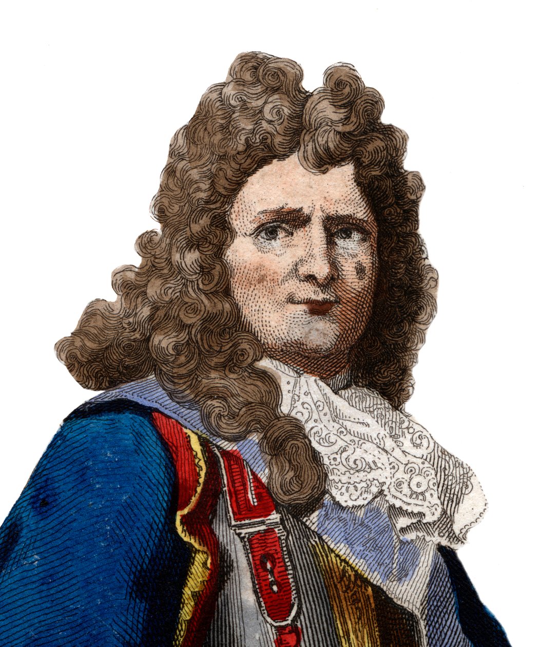 Portret van Markies de Vauban (1633-1707), Maarschalk van Frankrijk door French School