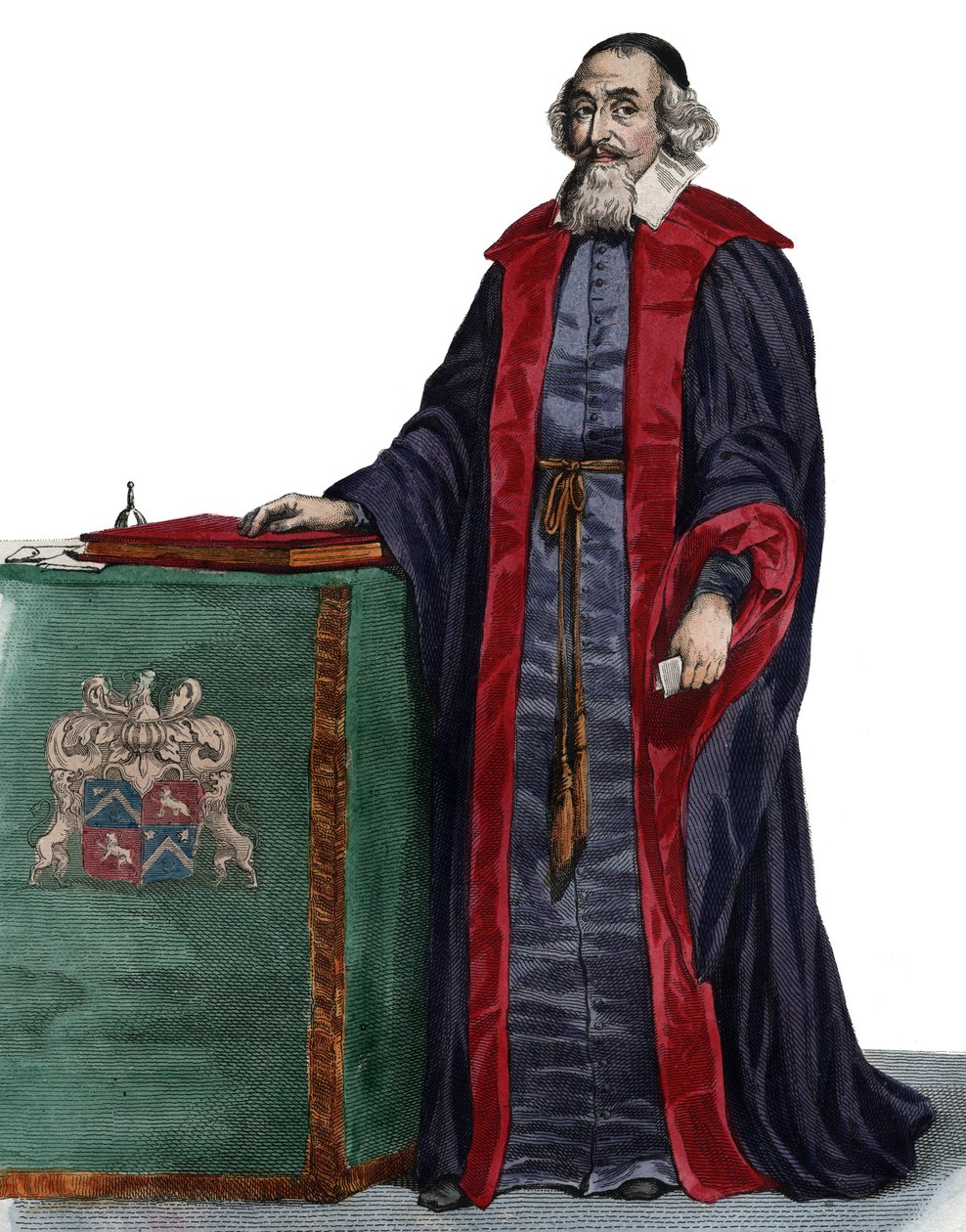 Portret van Mathieu Mole (1584-1656), Franse staatsman door French School