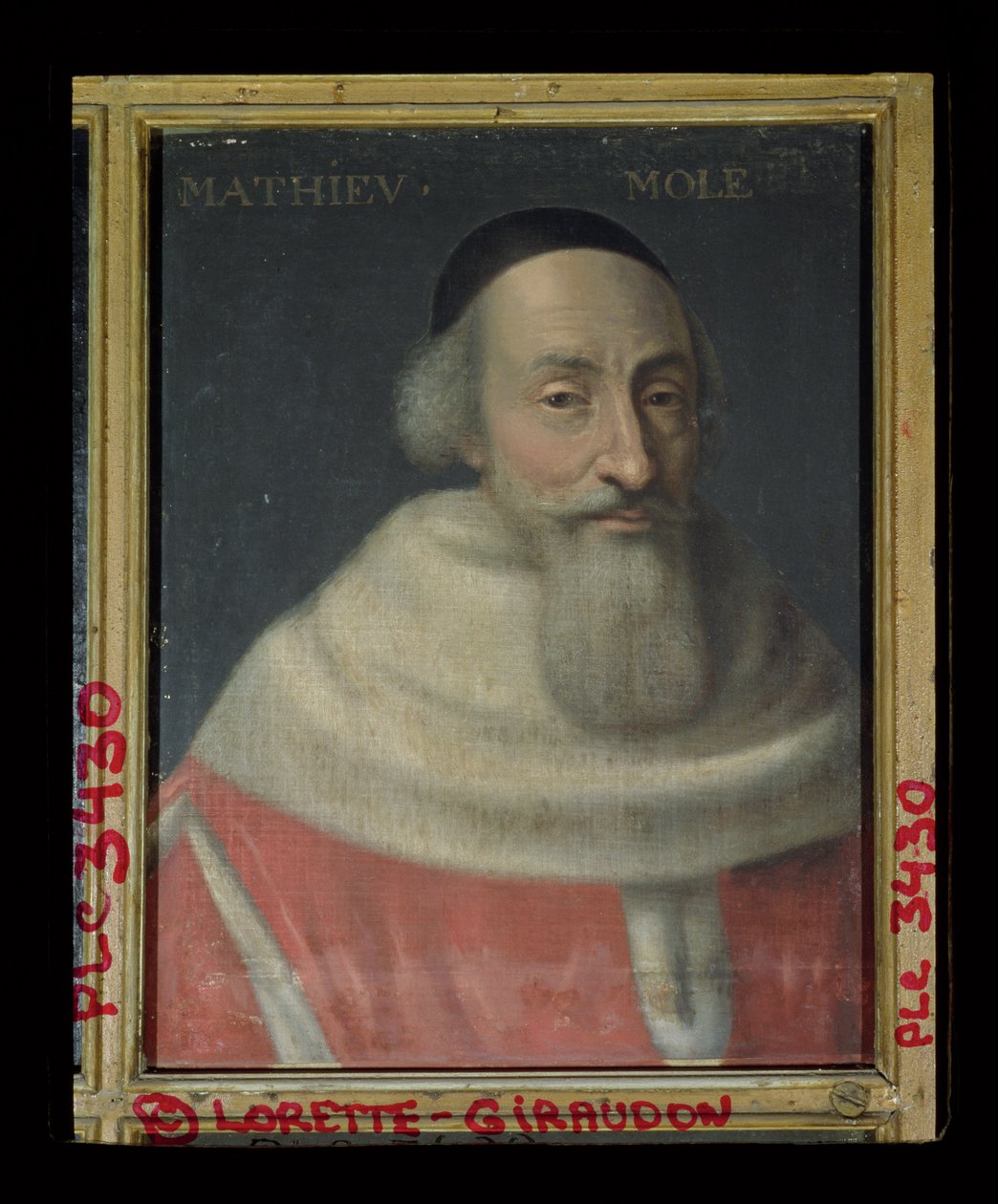 Portret van Mathieu Mole (1584-1656) Heer van Champlatre door French School