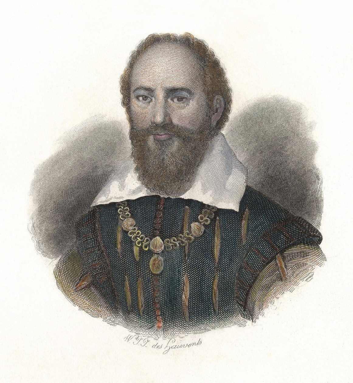 Portret van Maximiliaan de Béthune, Baron de Rosny en Hertog van Sully door French School
