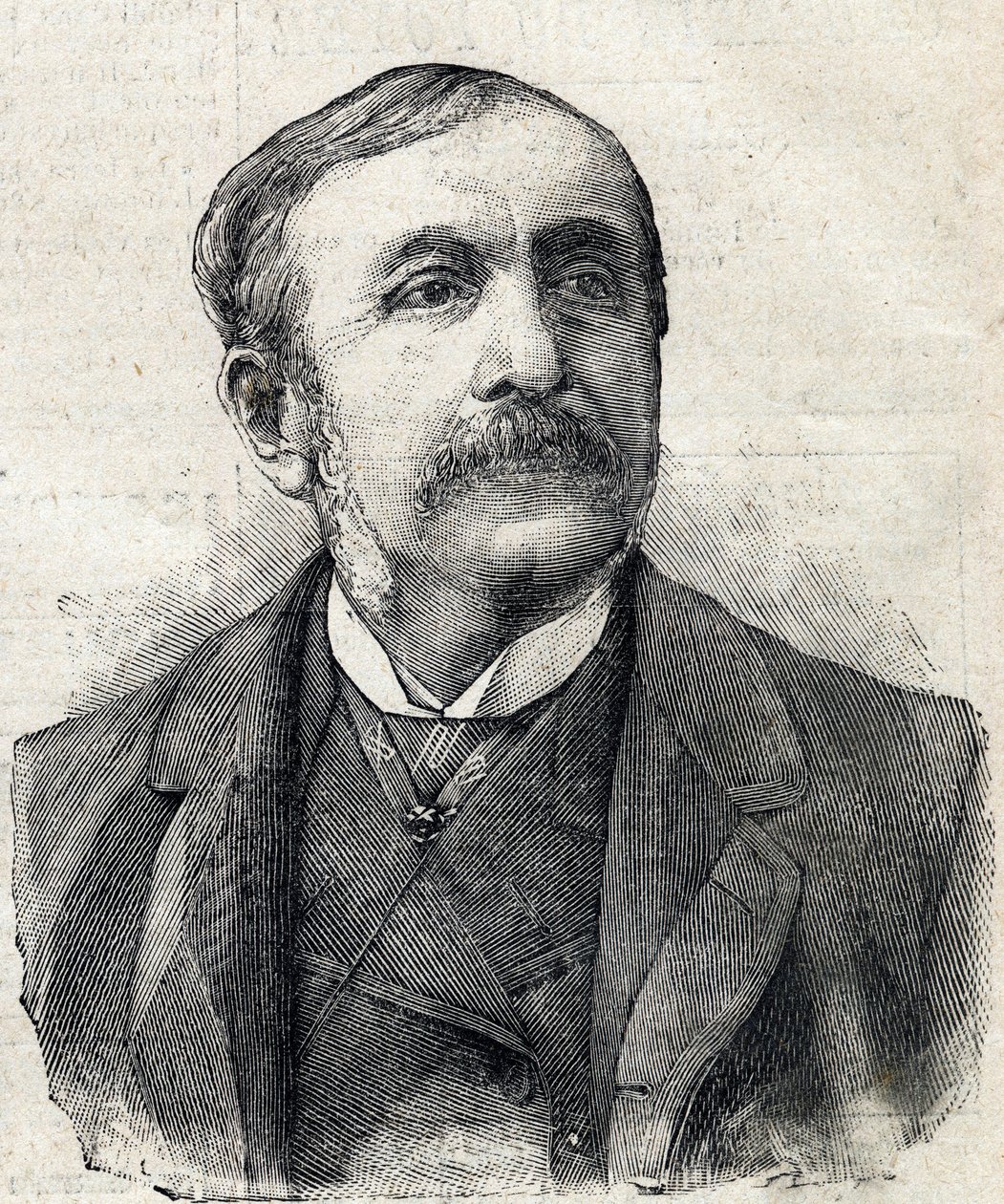 Portret van Paul, graaf van Remusat, Franse journalist en schrijver door French School