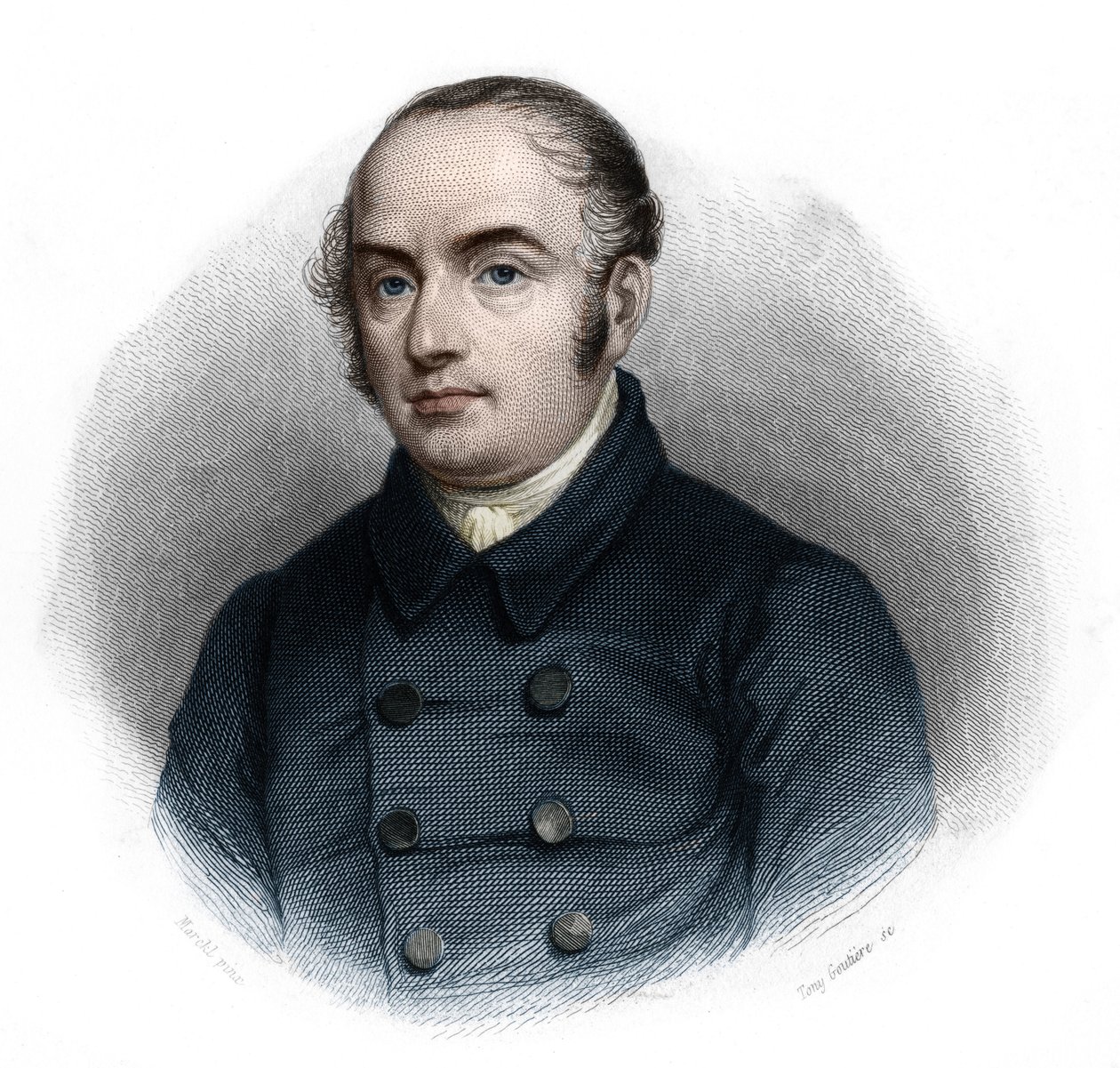 Portret van Pierre Antoine Berryer (1790-1868) (genaamd Berryer fils), Frans advocaat. in 