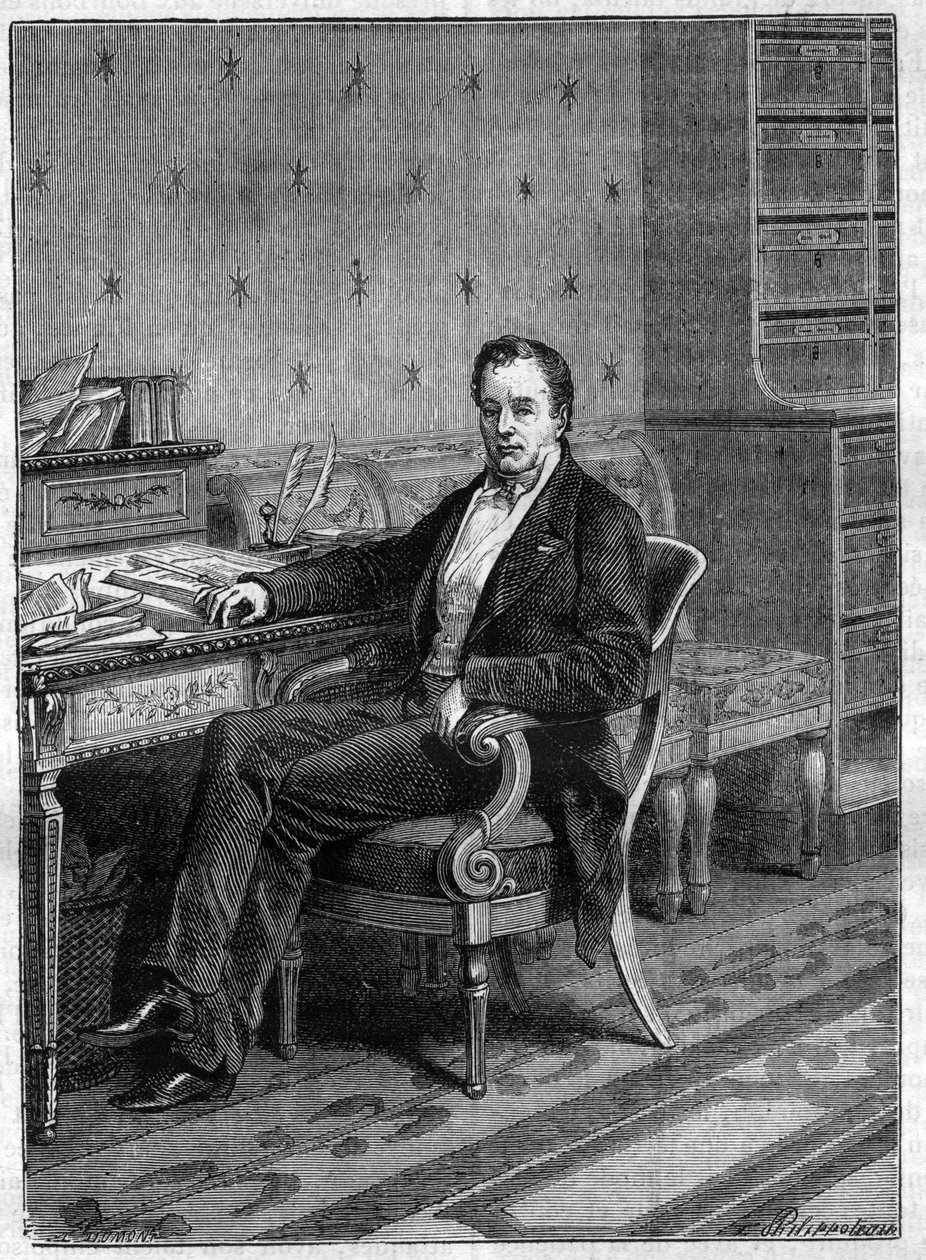 Portret van Pierre Paul Royer-Collard door French School