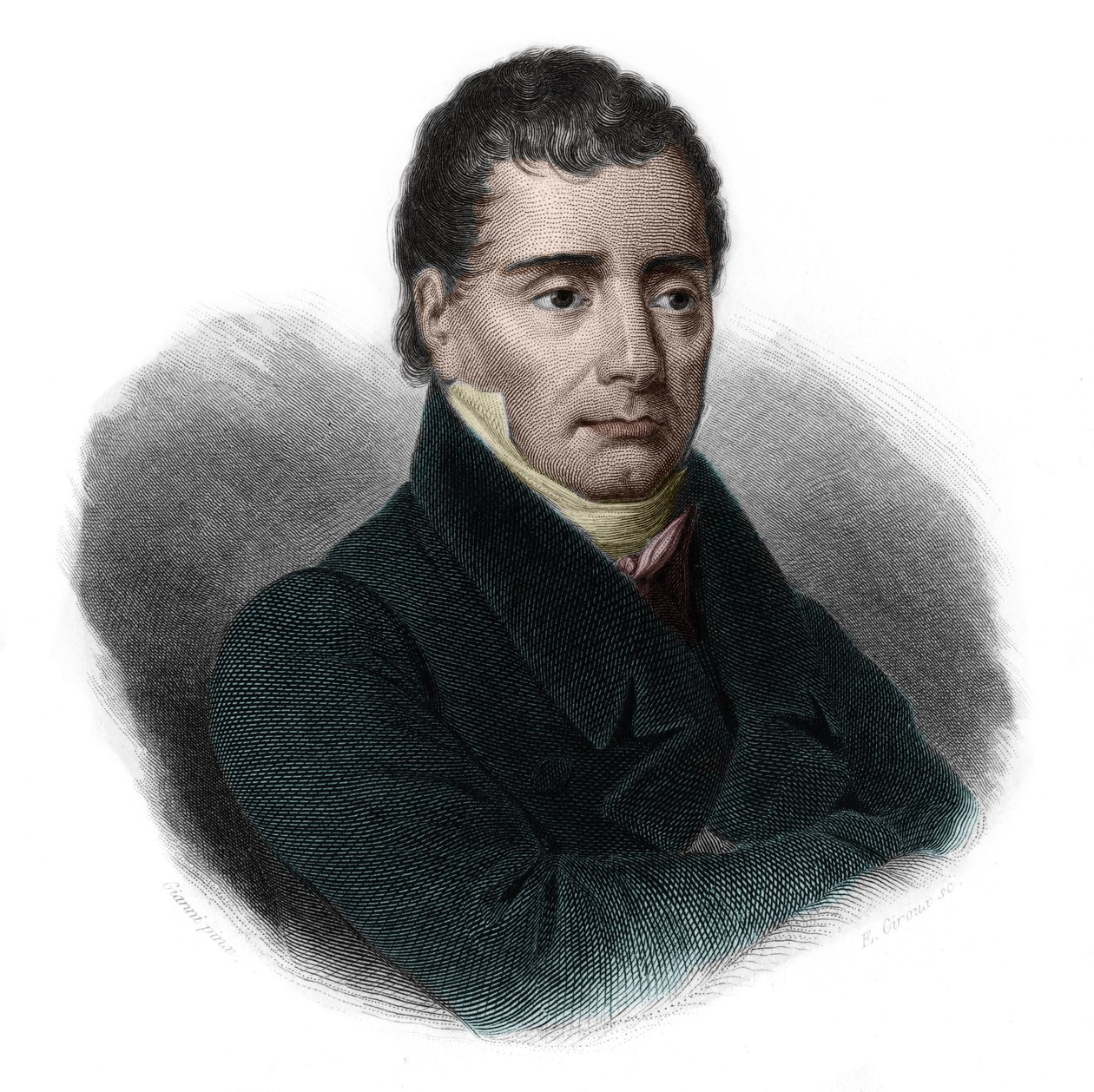 Portret van Pierre Paul Royer-Collard door French School