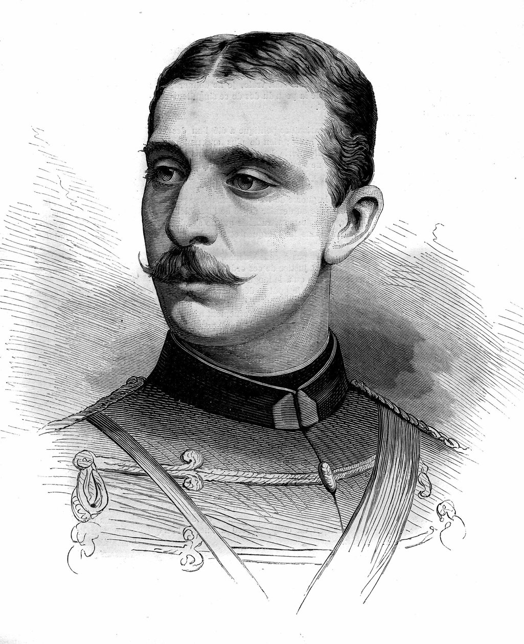 Portret van Prins Eugène Louis Napoleon, bekend als de 