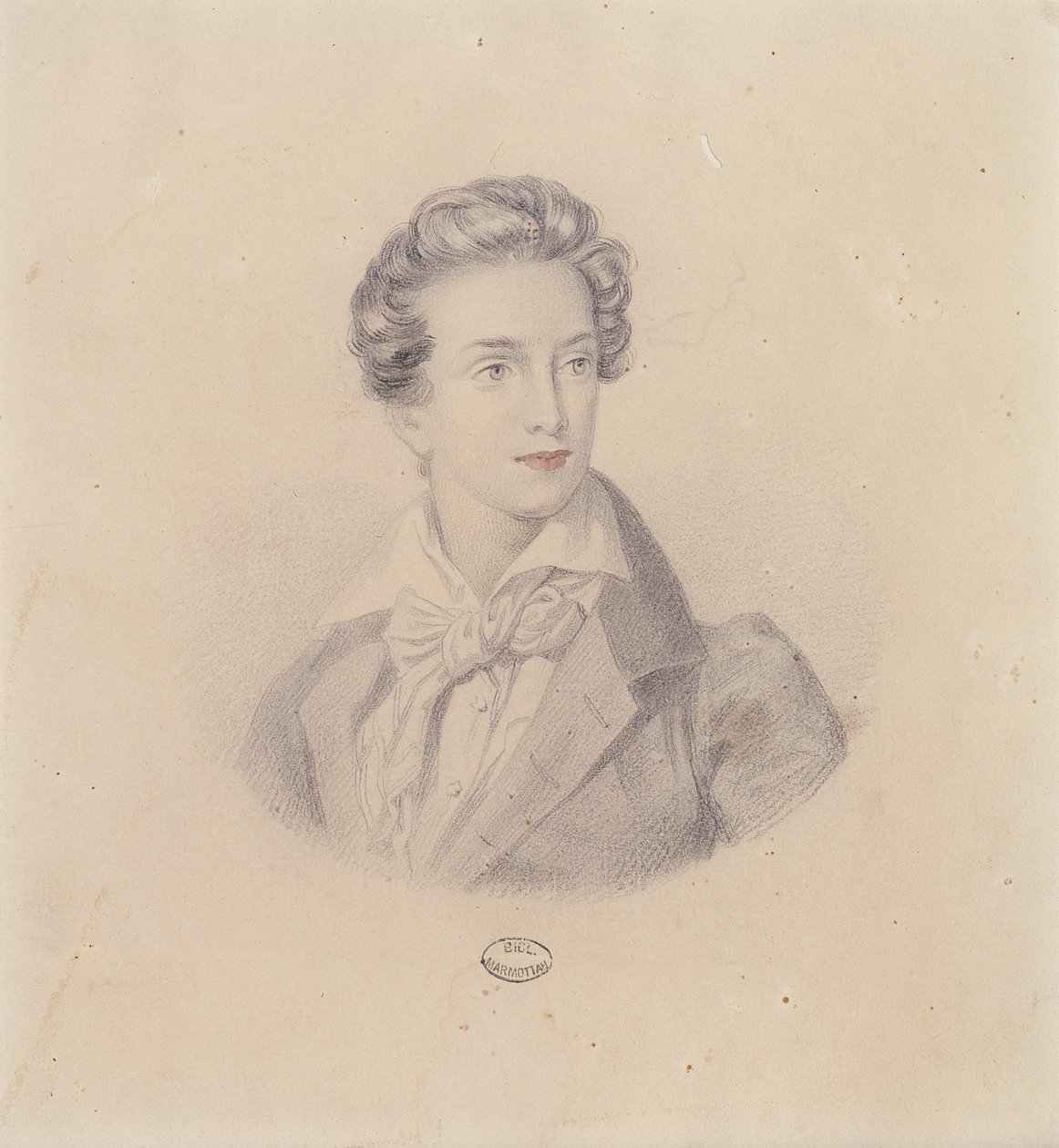 Portret van Prins Fritz Baciocchi door French School