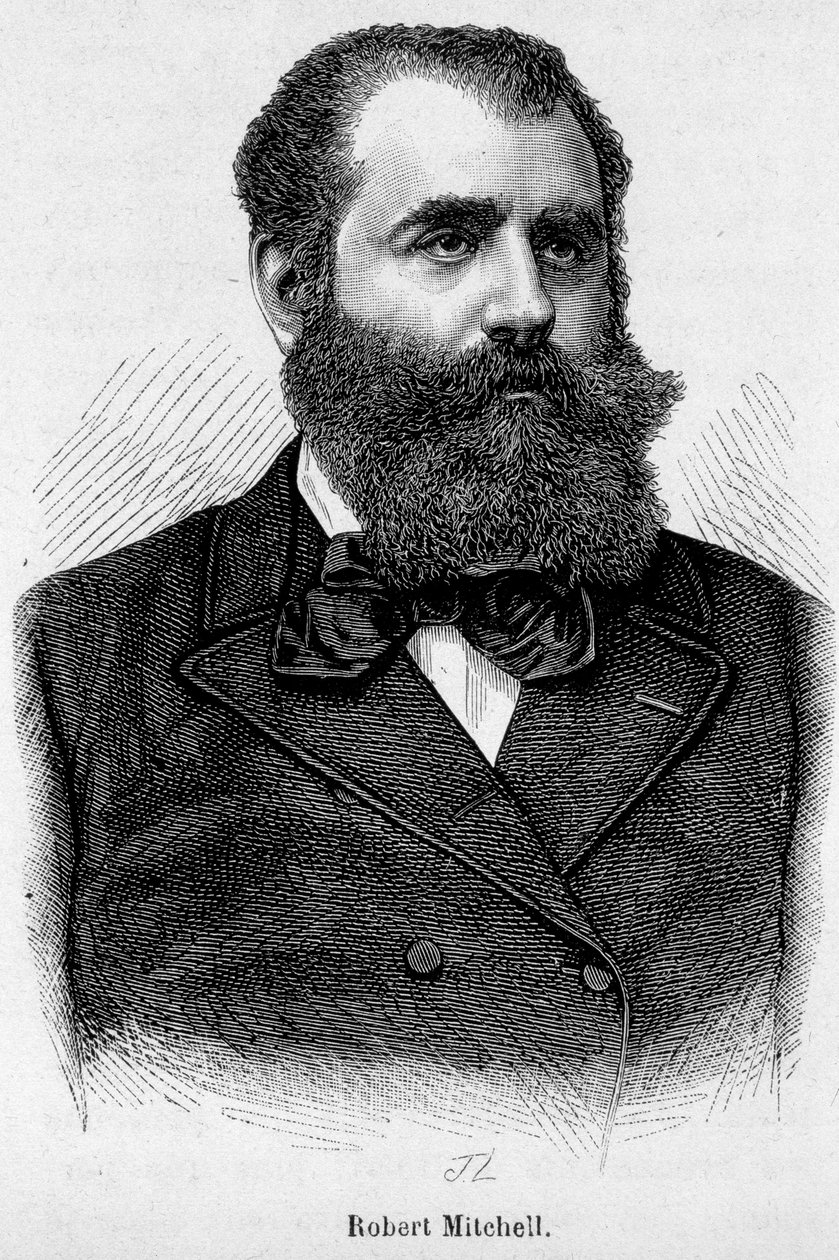 Portret van Robert Mitchell - in 