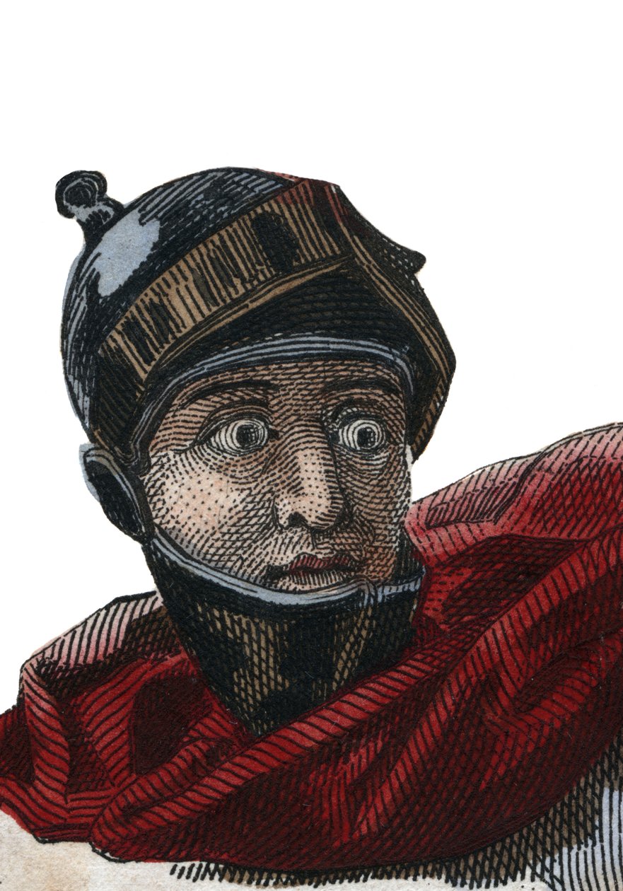 Portret van Willem I de Veroveraar (1027-1087) door French School