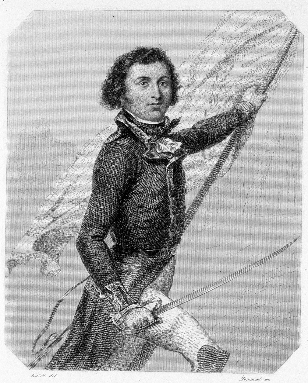 Portret van de Hertog van Chartres en Orléans, die Lodewijk Filips I (1773-1850) werd, Koning van de Fransen. In L