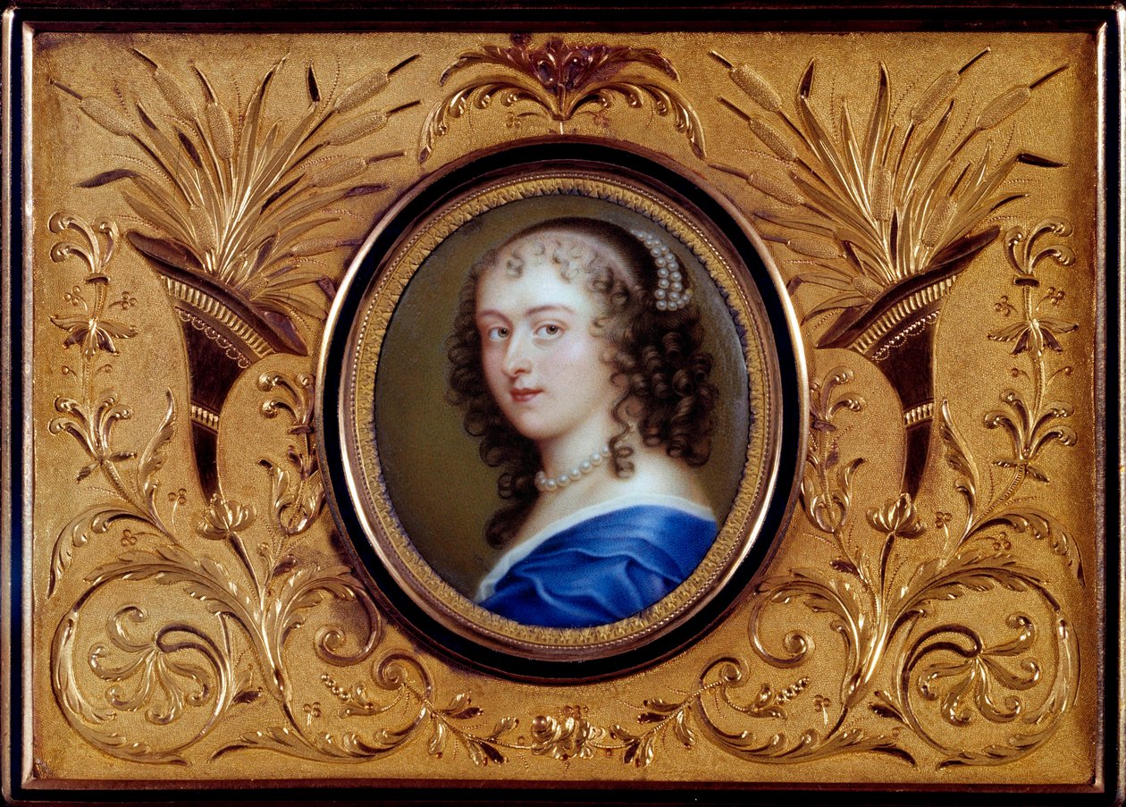 Portret van de Franse schrijfster Anne 