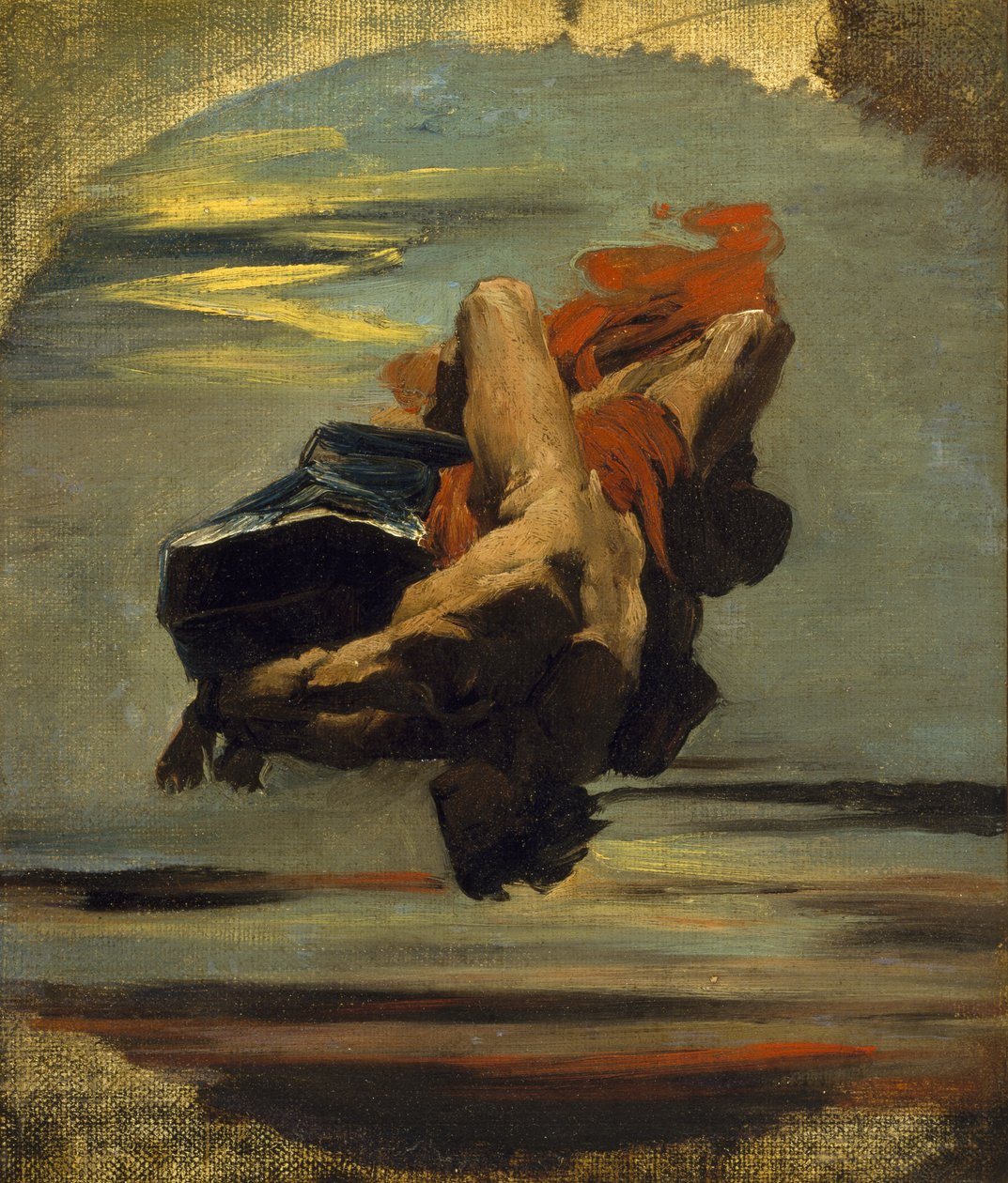 Prometheus valt van de rots door French School
