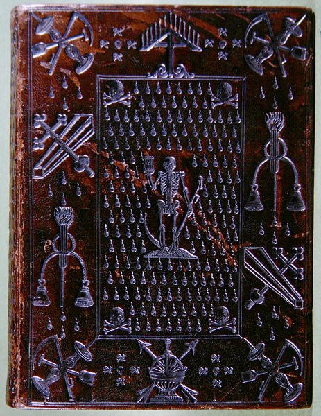 Psalter van David, gebonden voor een lid van de Compagnie des Confreres de la Mort door French School