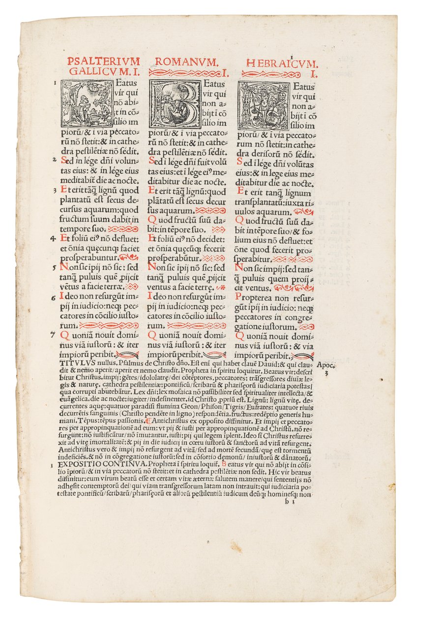 Quincuplex Psalterium, bewerkt door Jacques Le Fèvre d